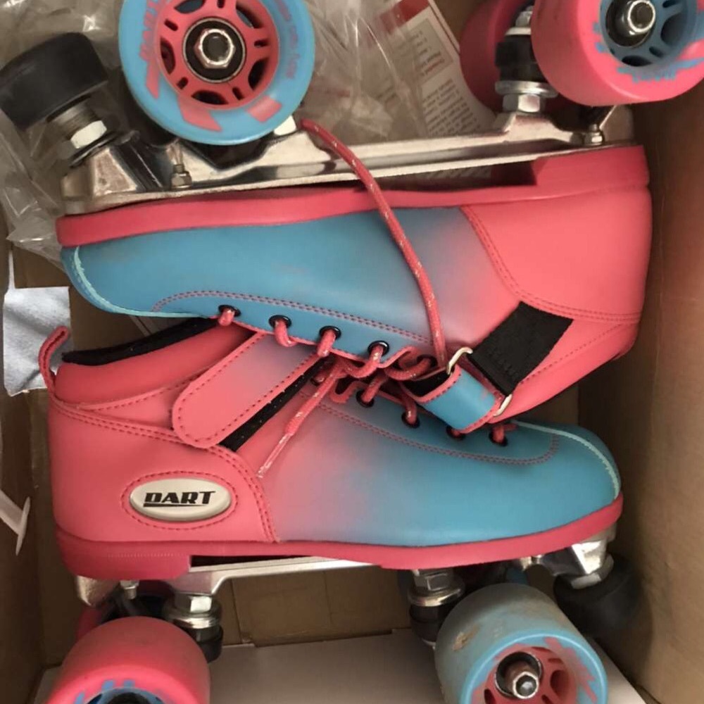 [SOLD] Riedell Ombré Dart Roller Skates